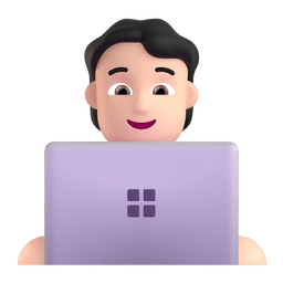 Emoticon de homem tecnológico (logo da página)